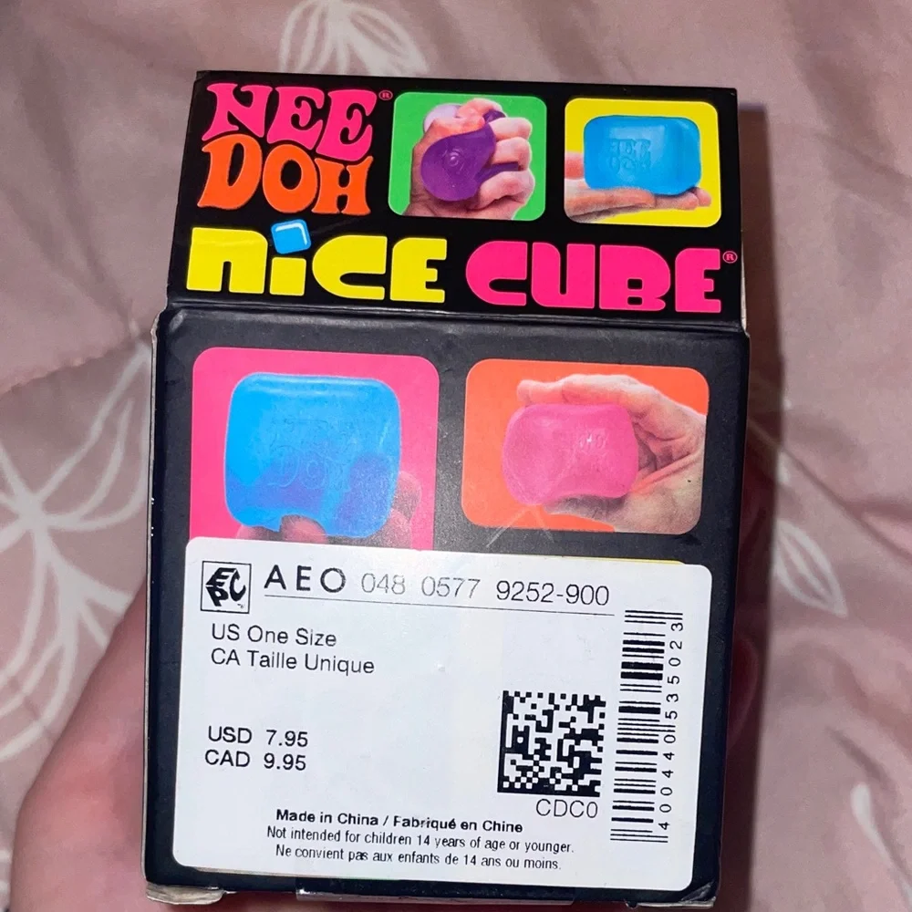 NEW Needoh Nice Cube Pink - Picture 3 of 4